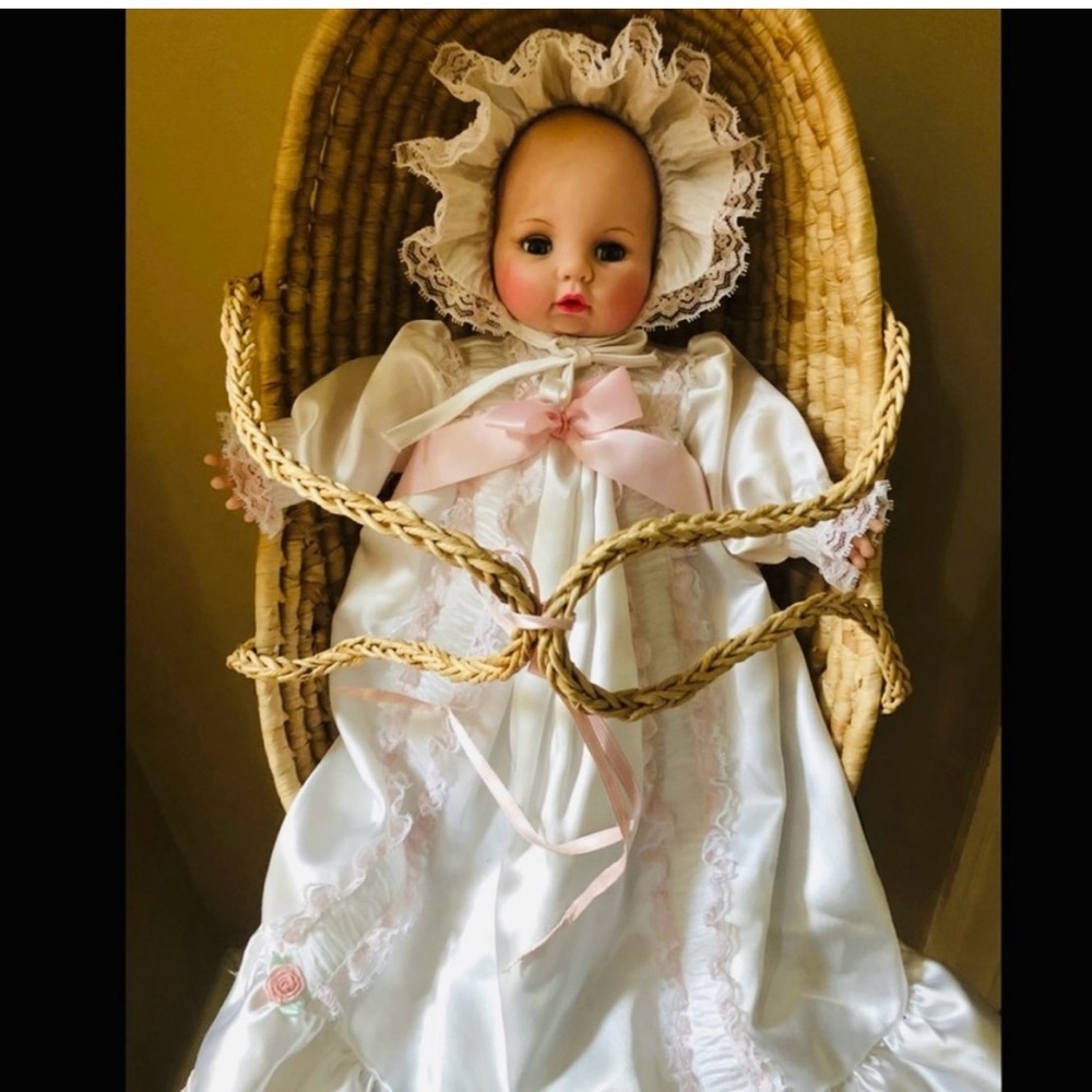 Madame Alexander Doll with Pink and White Outfit
